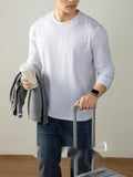 Langan Modal Cotton Long-Sleeve T-Shirt For Men