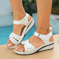 Retro Womens Sandals Stitched Espadrilles Plus Size