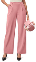 Womens High-Waisted Stretchy Work Business Casual Pants
