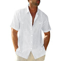 3D-printed Mens Short-sleeve Shirt, Beach Top