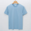 Mens Double-Sided Liquid-Ammonia Mercerized Cotton T-Shirt