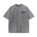High-end Vintage Snow-washed Mens Top
