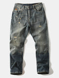 B2 - Non-elastic Small Straight-leg Pants