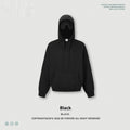 Streetwear Heart-Shaped Hug-Eyemask Hoodie