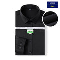 Mens Stretch White Long-sleeve Shirt