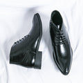 High-top Height Increased By Martin Boots With Zipper