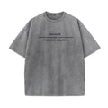High-end Vintage Snow-washed Mens Top