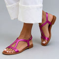 Casual Flat Large-size Open-toe Strap Beach Sandals
