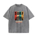 High-end Vintage Snow-washed Mens Top