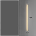 Simple Modern Minimalist Long Strip Living Room Grille Wall Lamp