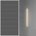 Simple Modern Minimalist Long Strip Living Room Grille Wall Lamp