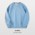 Men's Pure Cotton Composite Long-Sleeve Drop-Shoulder Hoodie