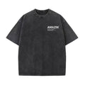 High-end Vintage Snow-washed Mens Top