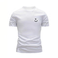 Mens Hip-Hop Crew-Neck Short-Sleeve T-Shirt