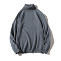 New Solid Black Knitted Mens Fleece-lined Base Layer