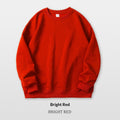 Men's Pure Cotton Composite Long-Sleeve Drop-Shoulder Hoodie