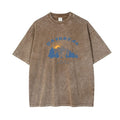 High-end Vintage Snow-washed Mens Top