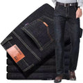 Mens Straight-leg Loose-fit Durable Casual Jeans