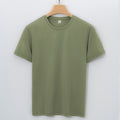 Mens Double-Sided Liquid-Ammonia Mercerized Cotton T-Shirt