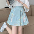 New Chinese-style Satin Skirt For Women