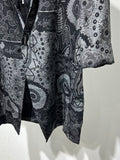 Summer Thin Fashion Irregular Print Loose Top
