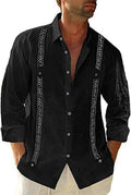 3D-printed Mens Short-sleeve Shirt, Beach Top