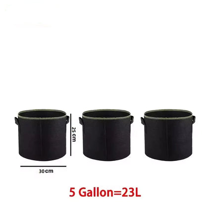 GrowPro™ Garden Bags 🌱🪴 – Strong, Breathable & Reusable