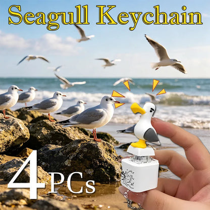 MineSquawk™ Button Keychain 🐦🔊 – Click, Laugh & Light Up