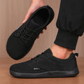 Wide-Width Barefoot Shoes For Cross-Border Use Mens Breathable Mesh Casual Sneakers