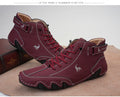 Mens Casual Shoes Winter Style With Fleece Lining And Extra Padding