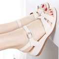 Beef Tendon Soft-soled Non-fatiguing Wedge Sandals