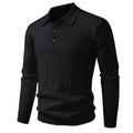 Twist-knit Cardigan Solid-color Lapel-neck Knit Sweater