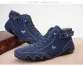 Mens Casual Shoes Winter Style With Fleece Lining And Extra Padding