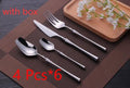 Four-piece Stainless Steel Cutlery Spoon