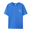 Mens Casual Loose-fit Short-sleeve Top