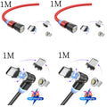 Mobile Phone Charging Three-in-one Magnetic Data Cable