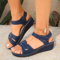 Retro Womens Sandals Stitched Espadrilles Plus Size