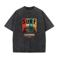 High-end Vintage Snow-washed Mens Top