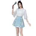 New Chinese-style Satin Skirt For Women
