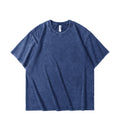 Heavy Cotton Washing To Make Old Short Sleeves
